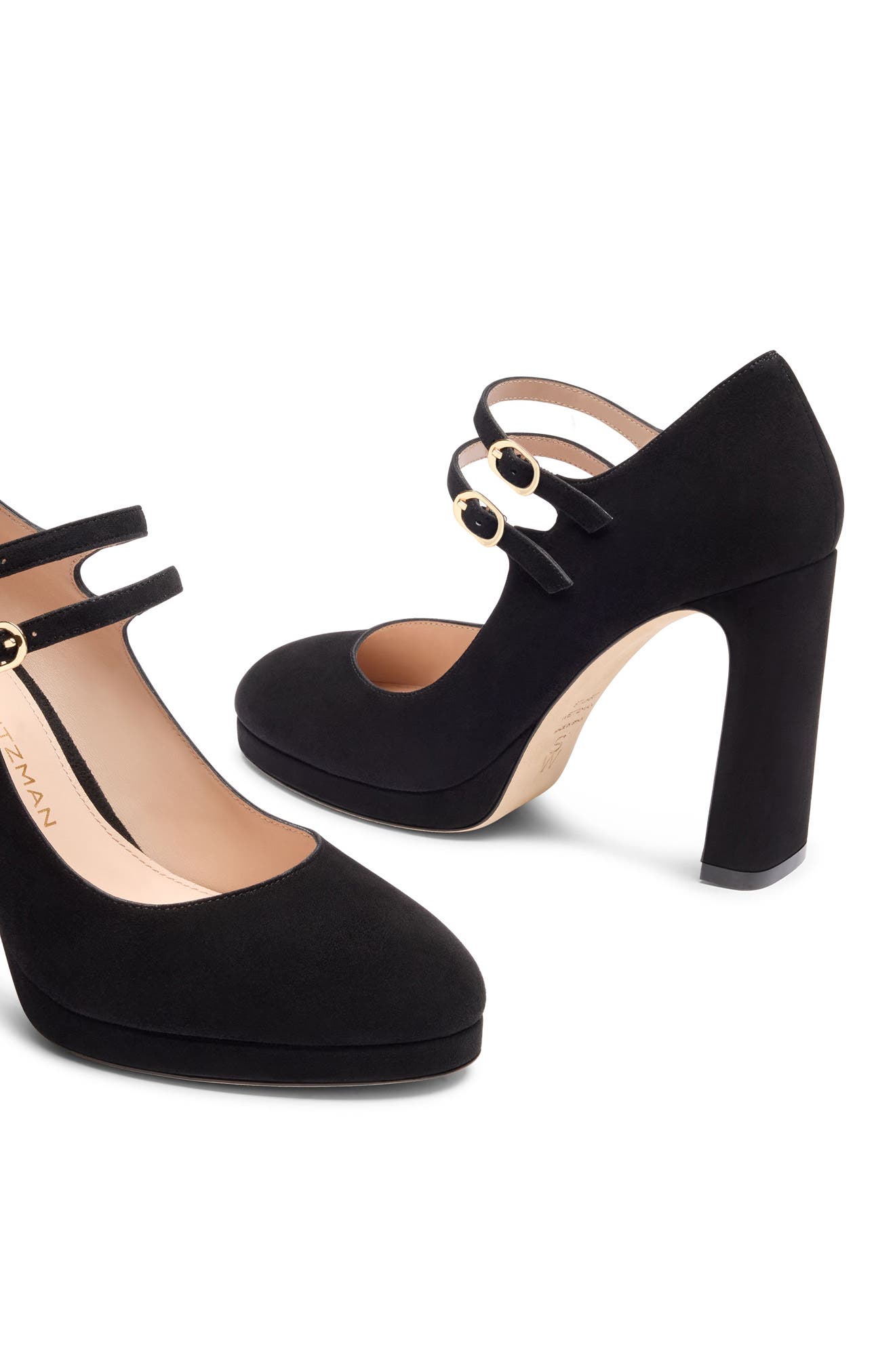 Babette Platform Mary Jane Pump, Alternate, color, BLACK SUEDE