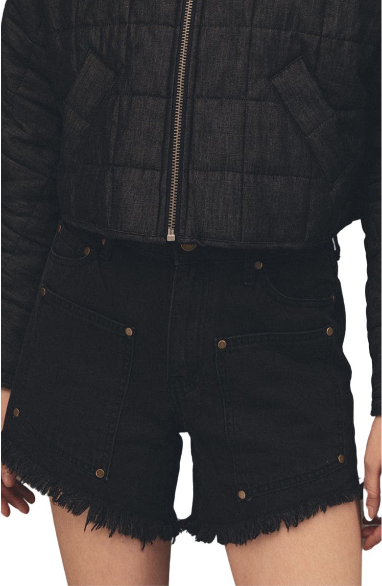 TT Studios Haley Utility Frayed Short, Alternate, color, Doyers St.