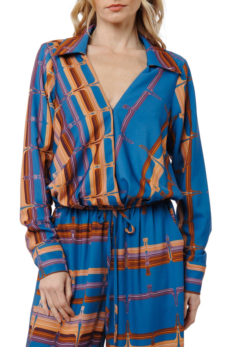 CIEBON Stacia Mod Print, Main, color, Blue