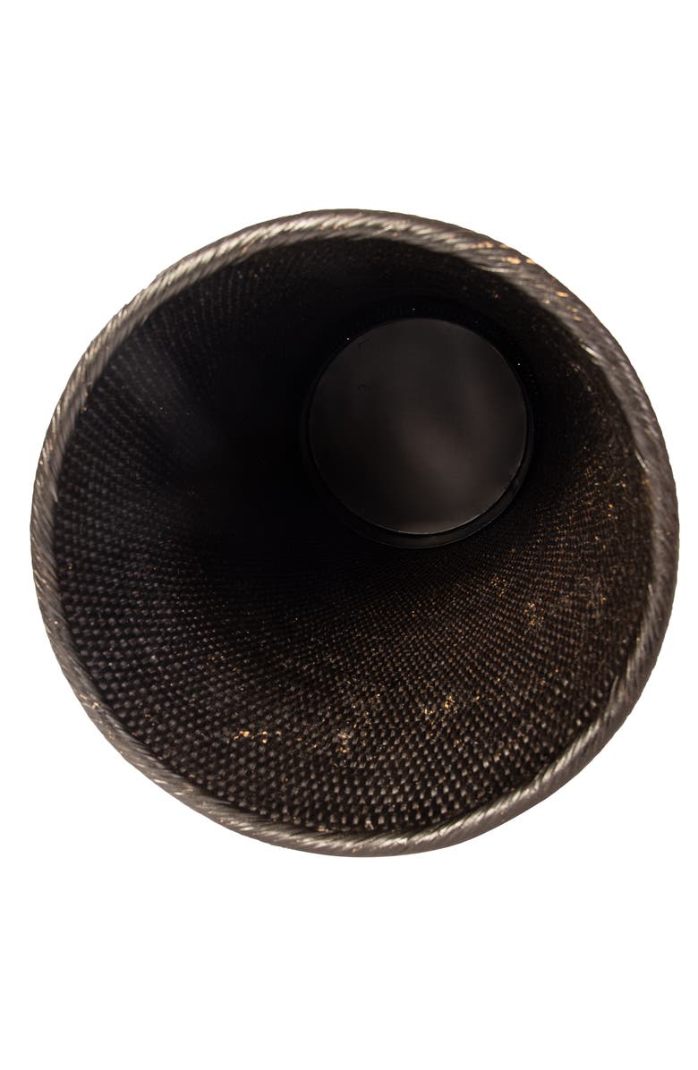 Artifacts Trading Company<sup>™</sup> Artifacts Rattan Round Umbrella Basket, Alternate, color, Tudor Black