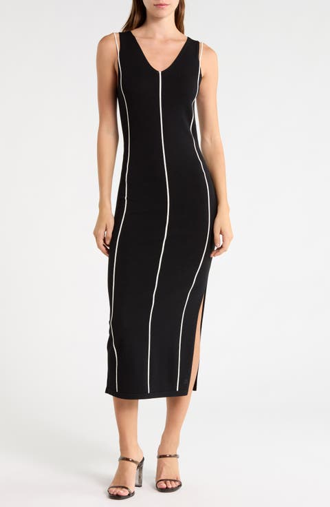 Sharrinys V-Neck Midi Dress