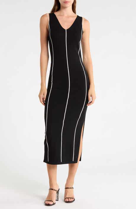 Sharrinys V-Neck Midi Dress