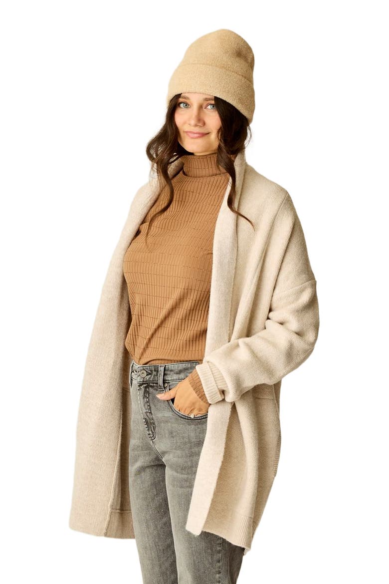 Priya Topper, Alternate, color, Oatmeal Heather