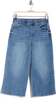 Democracy Relaxed Wide Leg Capri Jeans