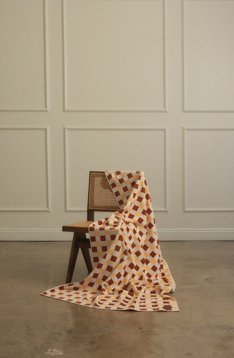 Slowtide Check It Oversize Cotton Beach Towel, Alternate, color,