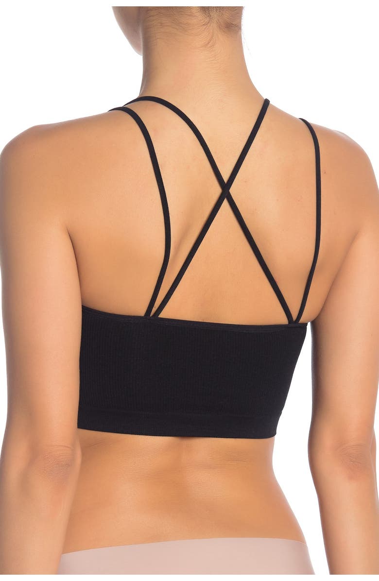 Abound Seamless Strappy Longline Bralette, Main, color, 