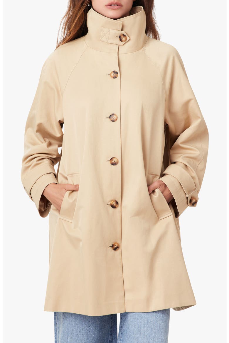 High Neck Trench Coat (Women) | Nordstrom