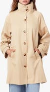 Habitual High Neck Trench Coat