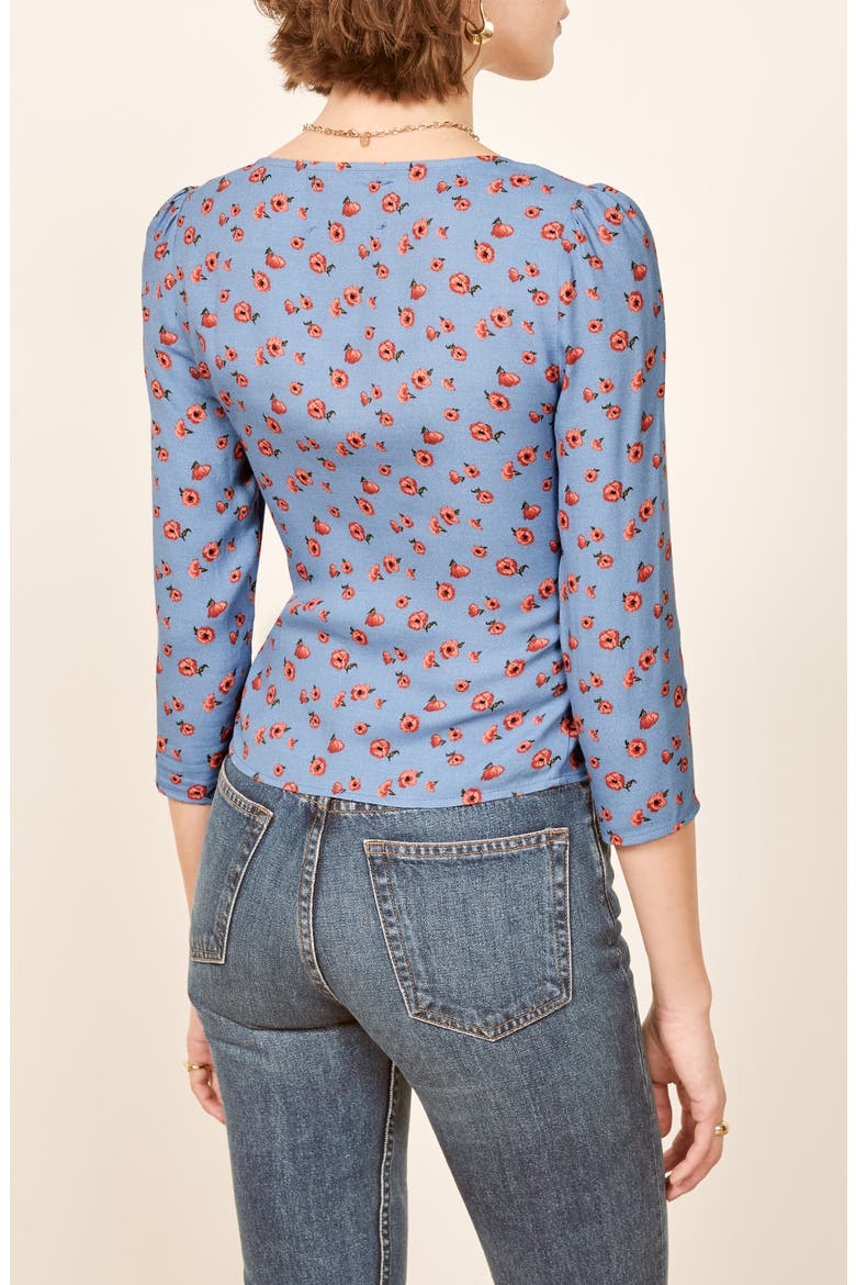 Jorja Square Neck Top, Alternate, color, LULU