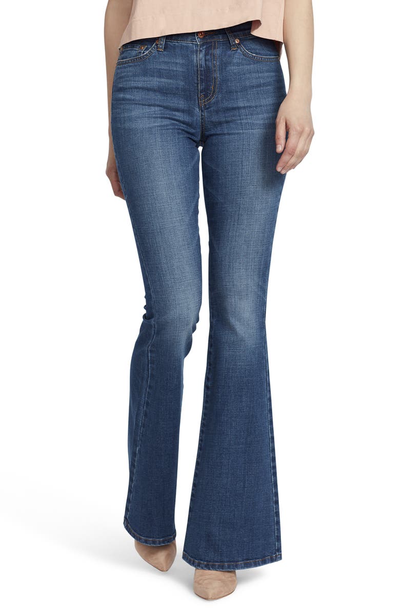Ella Moss High Waist Flare Jeans, Main, color,