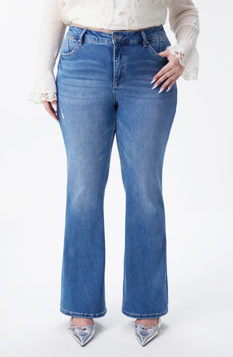 Mid Rise Bootcut Jeans