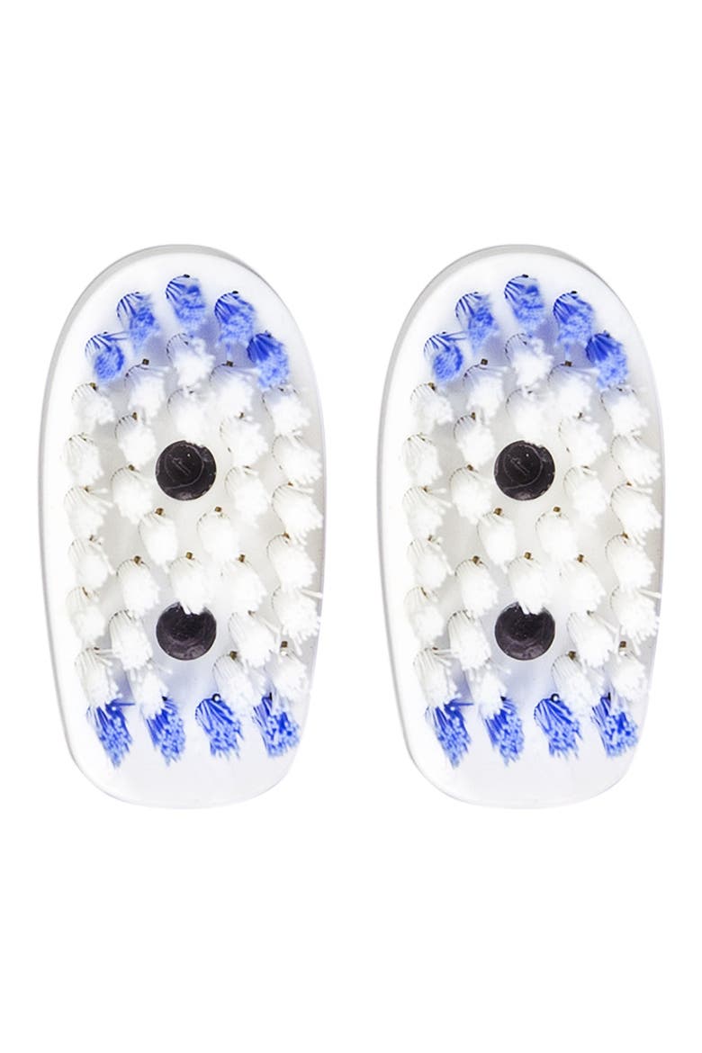 On-the-Go Sonic Blue Replacement Brush Heads, Main, color, NO COLOR