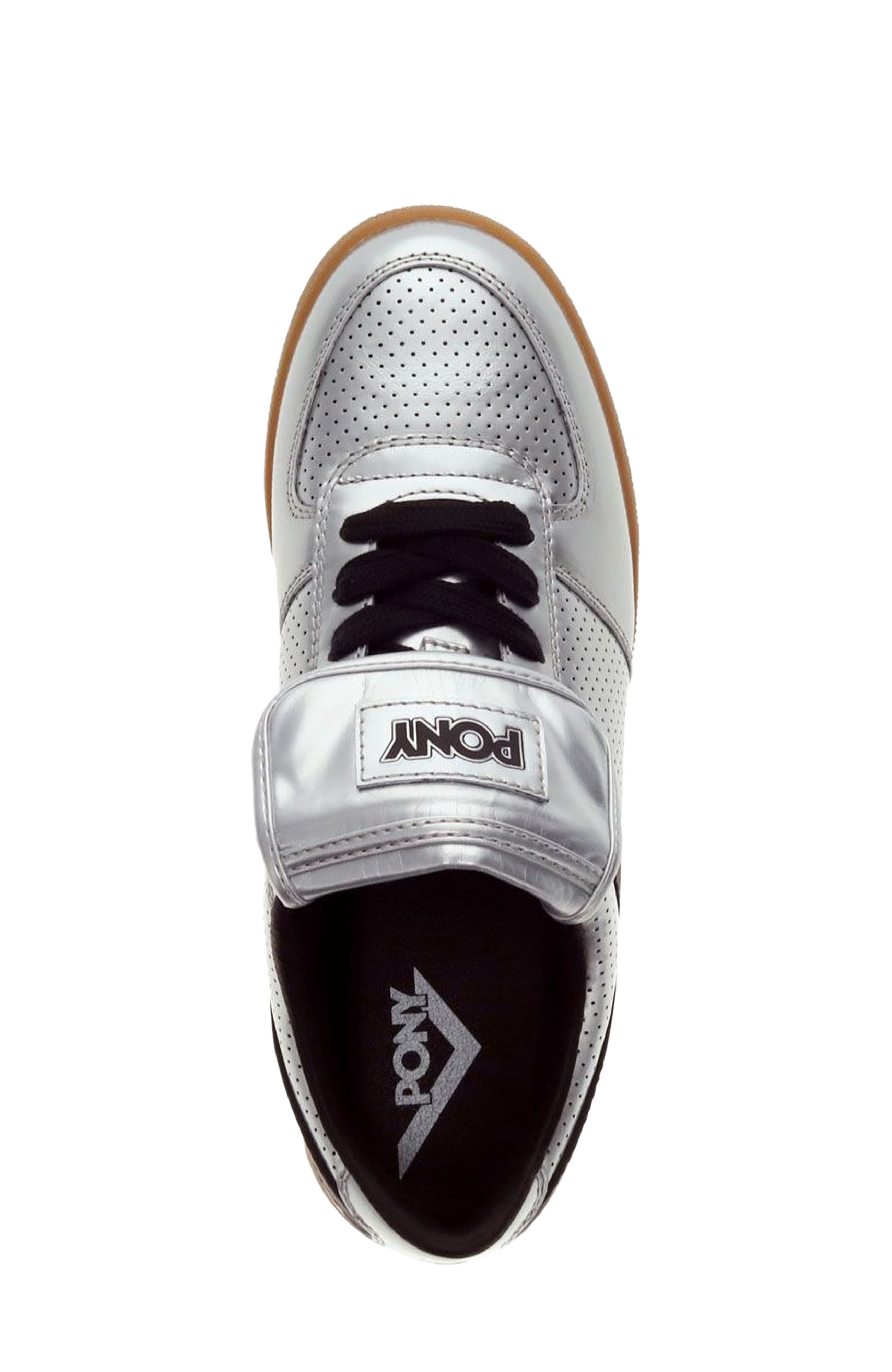 PONY Linebacker Metallic Sneakers, Alternate, color, 