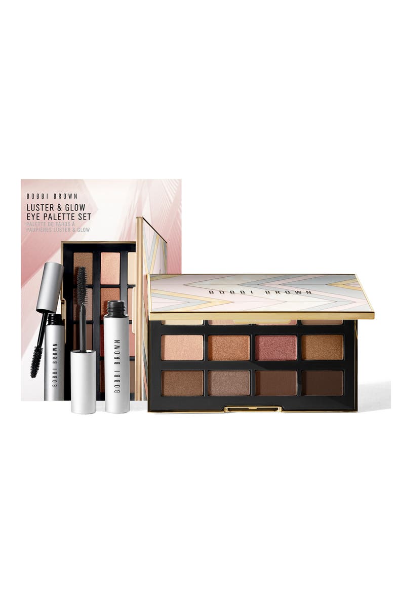 Luster & Glow Eyeshadow Palette & Mascara Set $170 Value, Main, color, NO COLOR