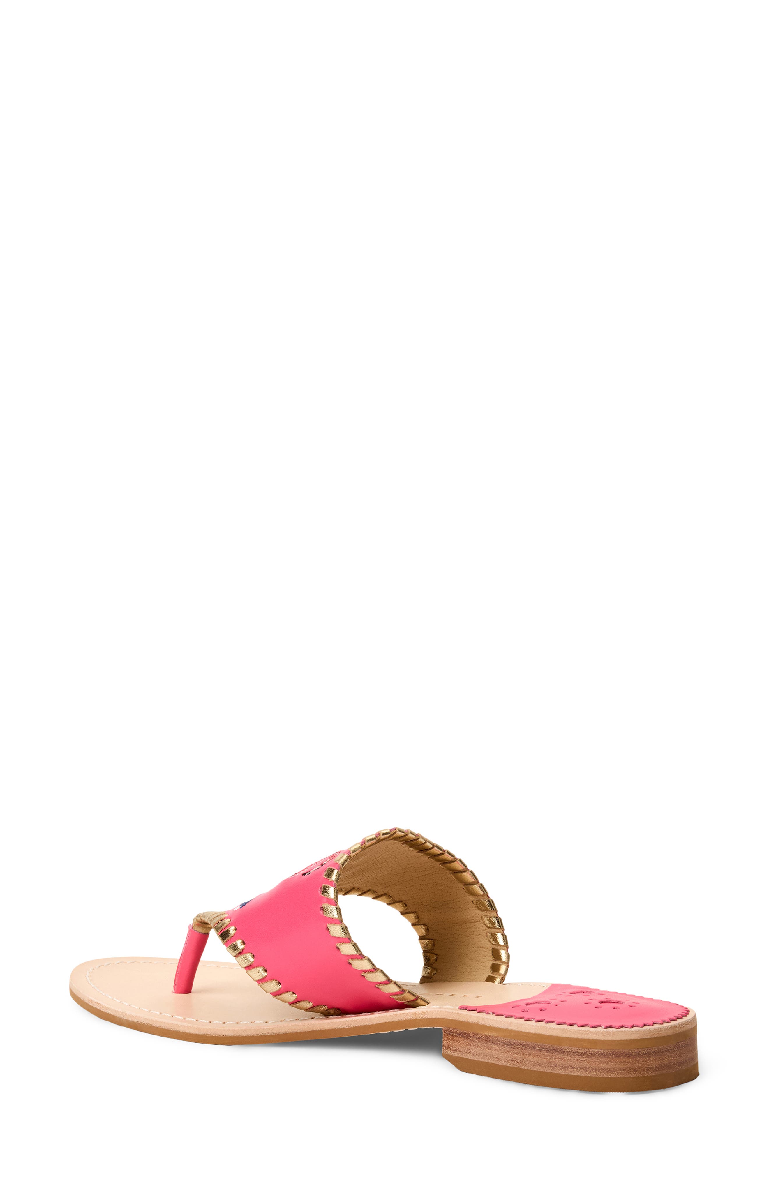 Jack Rogers Embroidered Flamingo Sandal, Alternate, color, 