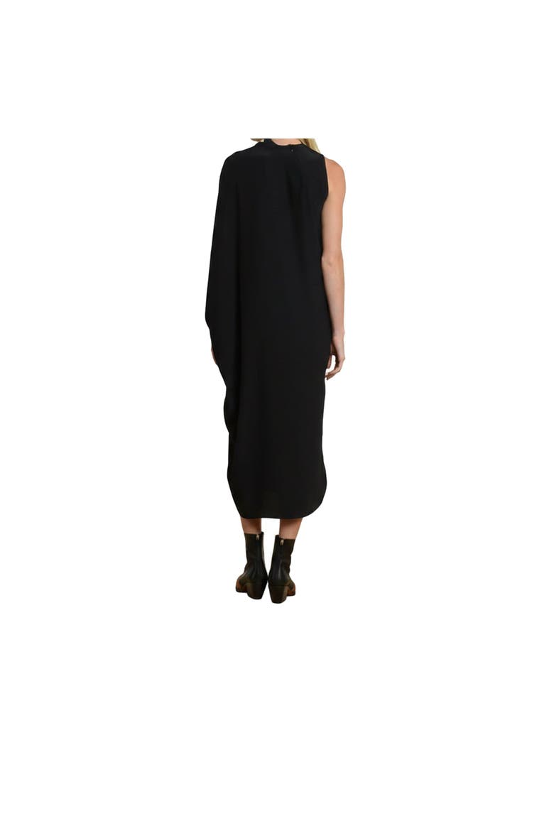 x Julie Harrah-Mockneck Sleeveless Dress, Alternate, color, Black