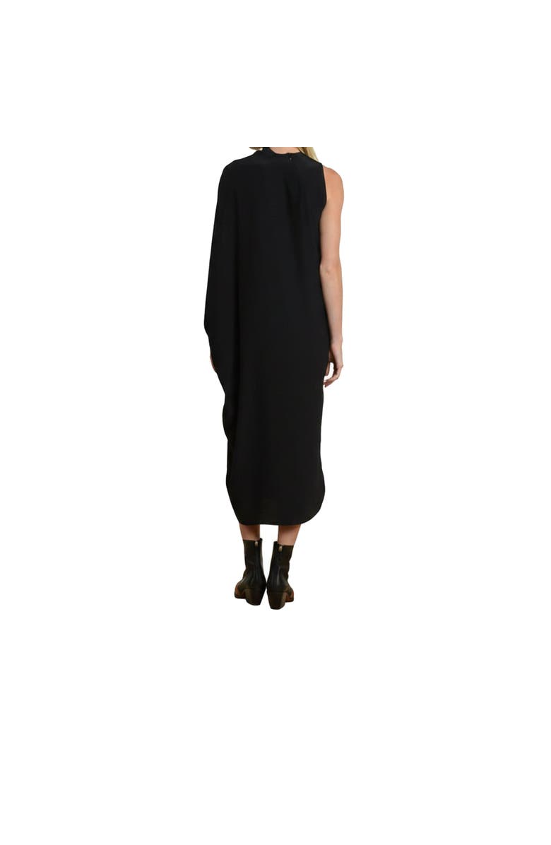 Madison Maison x Julie Harrah-Mockneck Sleeveless Dress, Alternate, color, Black