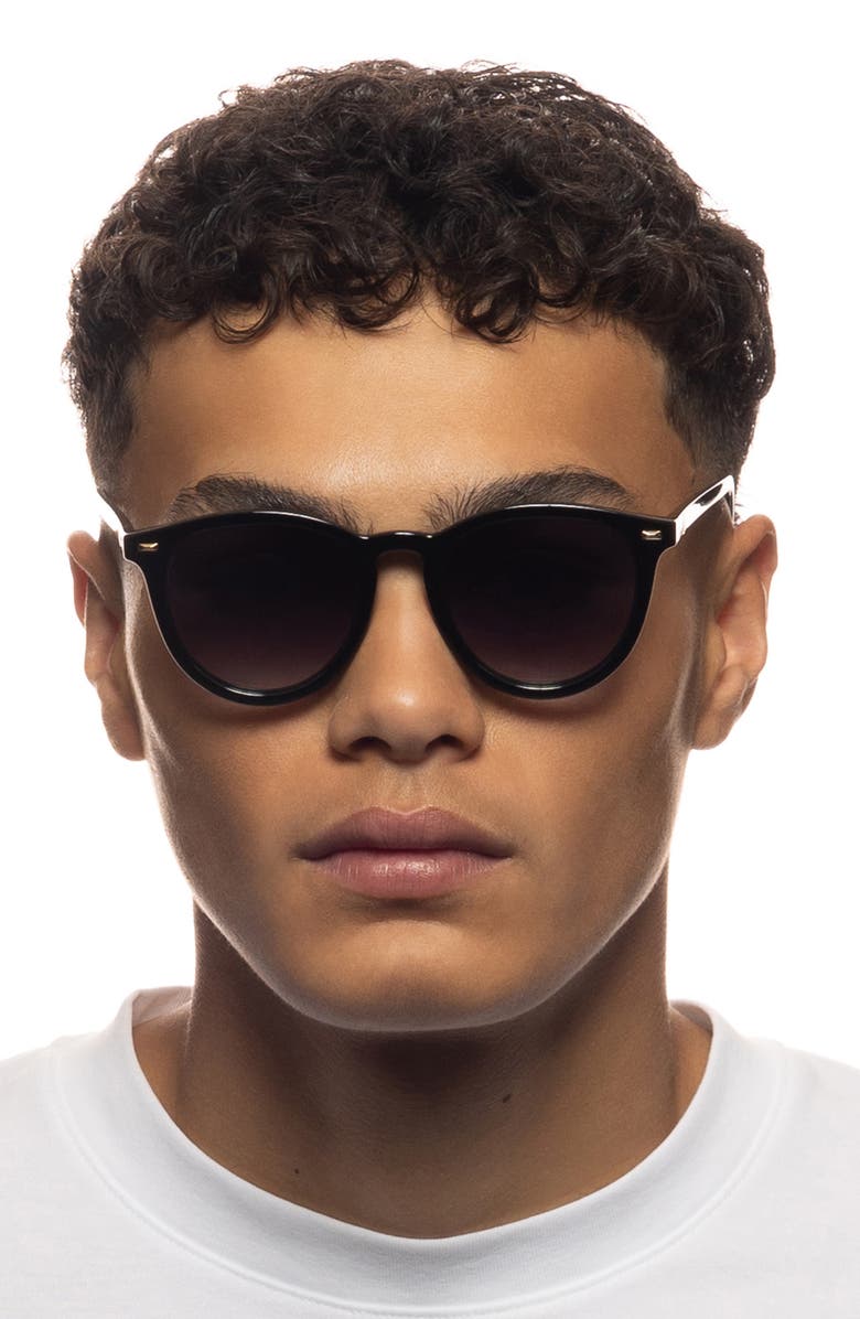 Le Specs Round Sunglasses, Alternate, color, 