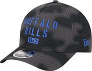 New Era Men's New Era Gray Buffalo Bills Halftone Camo 9FORTY Hat