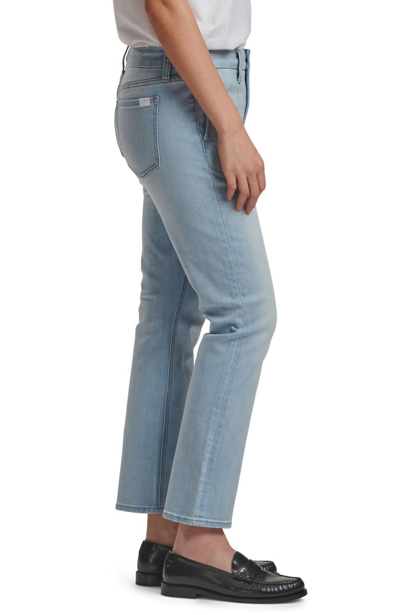 JEN7 by 7 For All Mankind High Waist Ankle Straight Leg Jeans, Alternate, color, 
