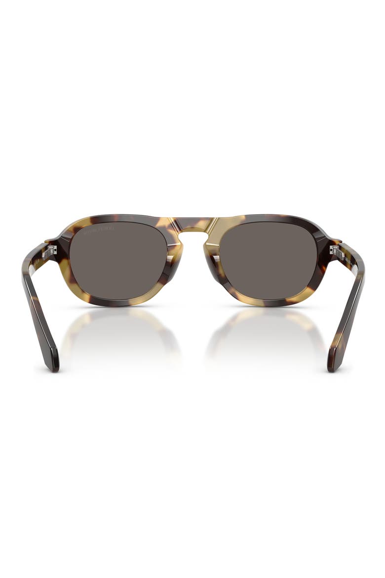 49mm Keyhole Pillow Sunglasses, Alternate, color, BROWN YELLOW HAVANA / GREY