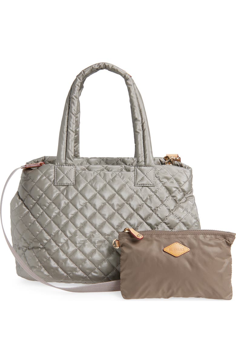 MZ Wallace Medium Metro City Tote, Alternate, color, Sable Pearl