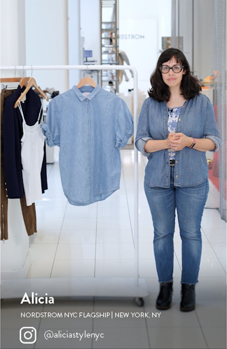 Channing Chambray Button-Up Shirt, sales video thumbnail