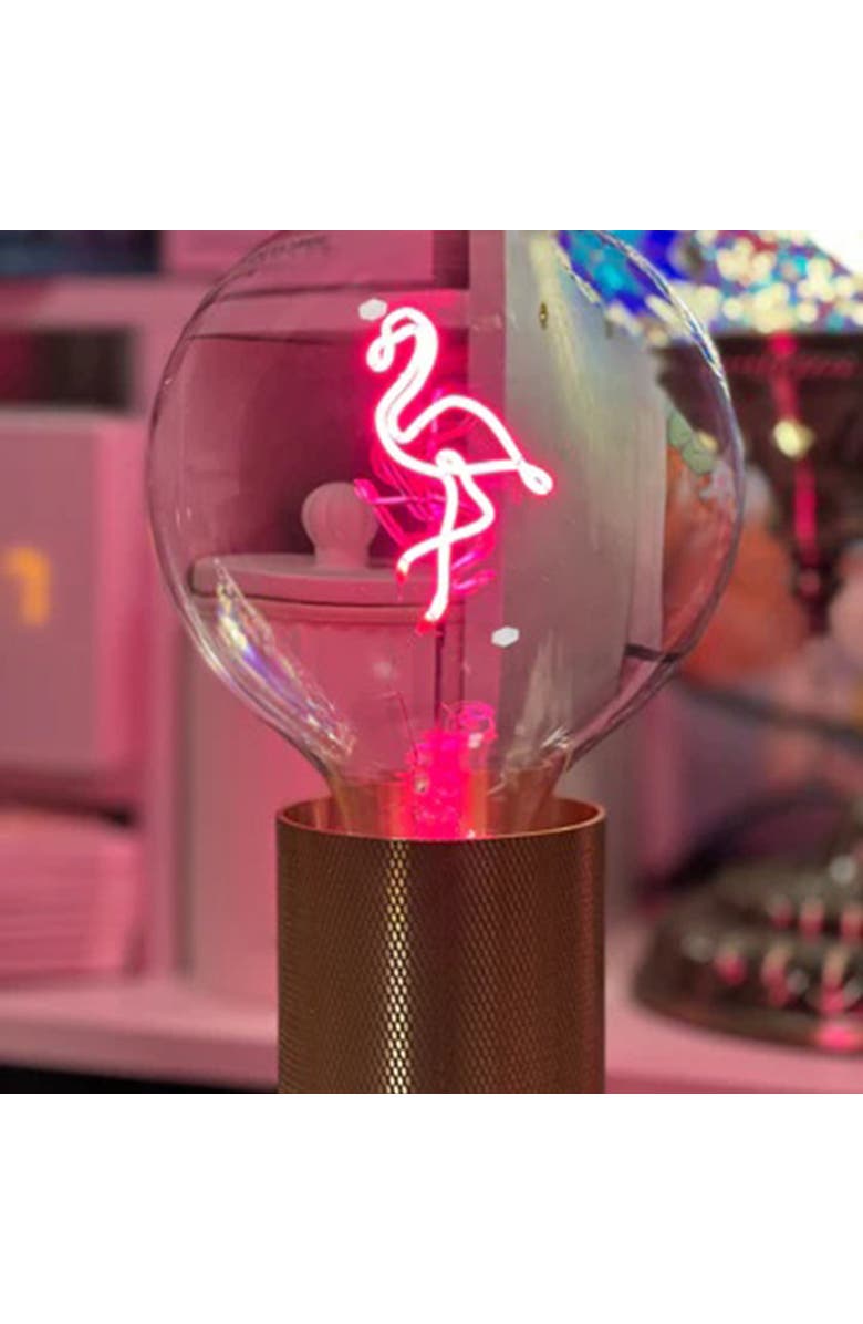 MITB Flamingo Portable Table Lamp, Alternate, color, Gold