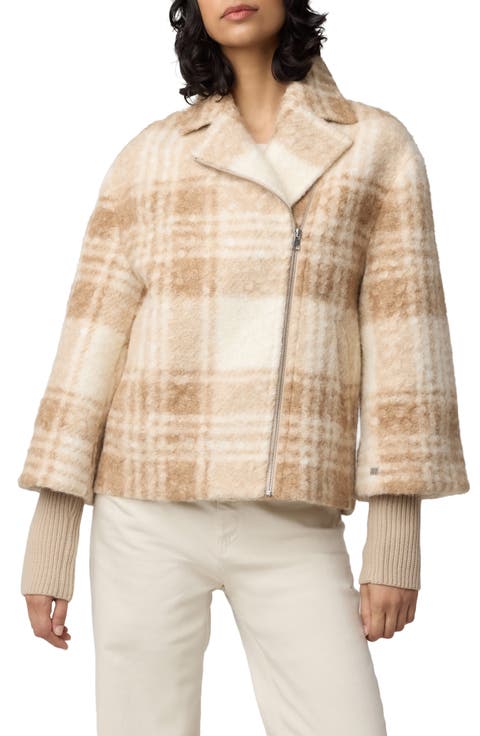 Pauline Relaxed Fit Plaid Jacket