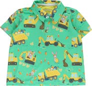 RuggedButts Boys Knit Short Sleeve Performance Polo