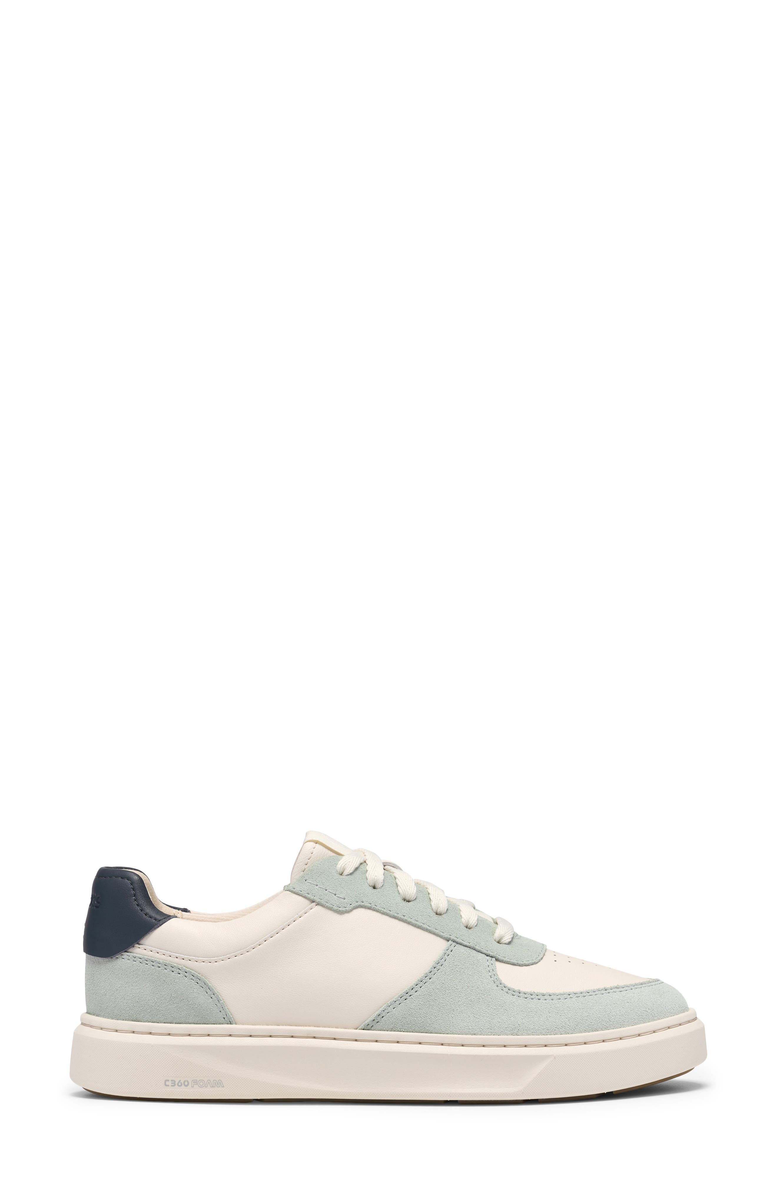 Code C Court Sneaker, Alternate, color, PALE GREEN COMBO