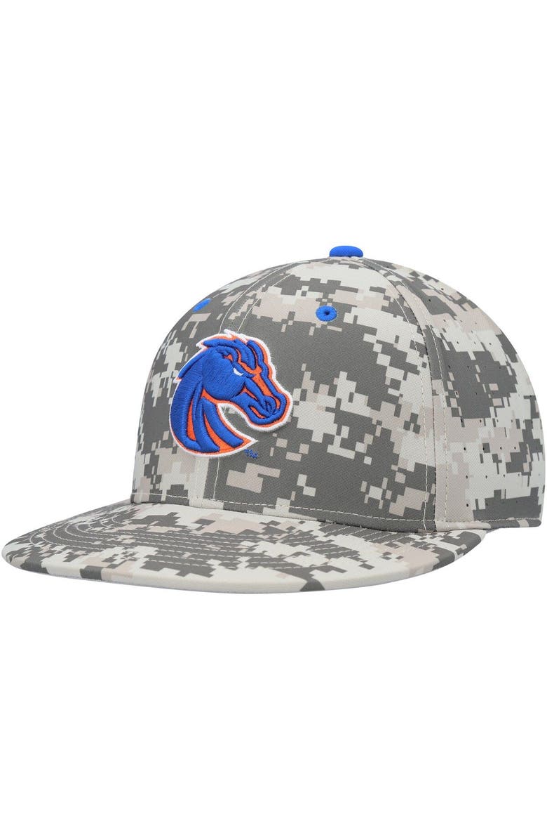 Nike Men's Nike Camo Boise State Broncos Aero True Baseball Performance Fitted Hat, Main, color, 
