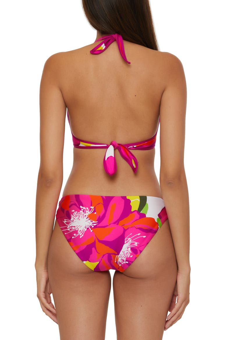 Bloom Reversible Bikini Top, Alternate, color, PINK MULTI
