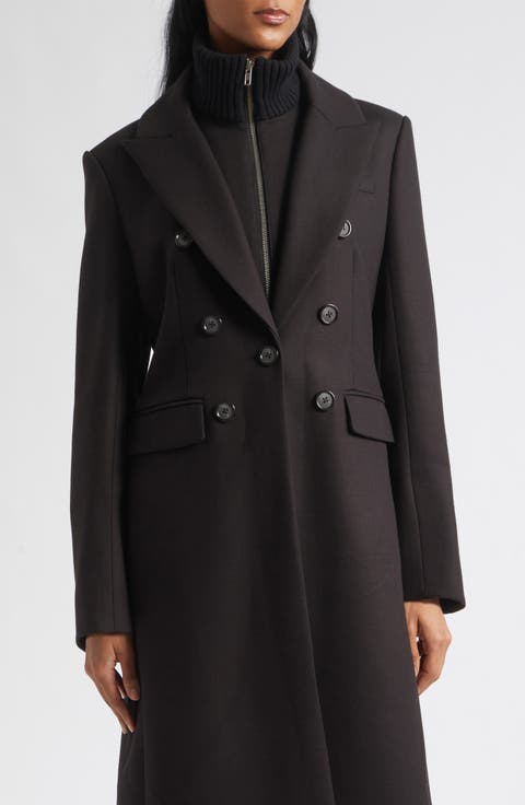 Stryder Double Breasted Dickey Coat