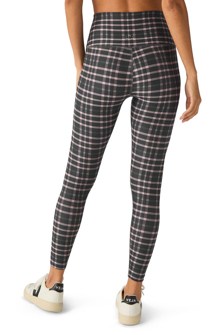 SoftMark Caught in the Midi High Waist Leggings, Alternate, color, PREPPY PLAID