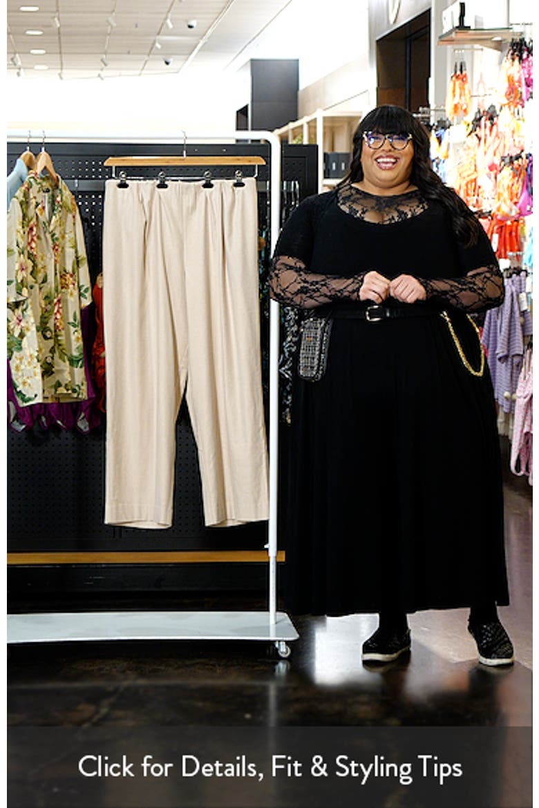 Flannel Pull-On Wide Leg Pants video
