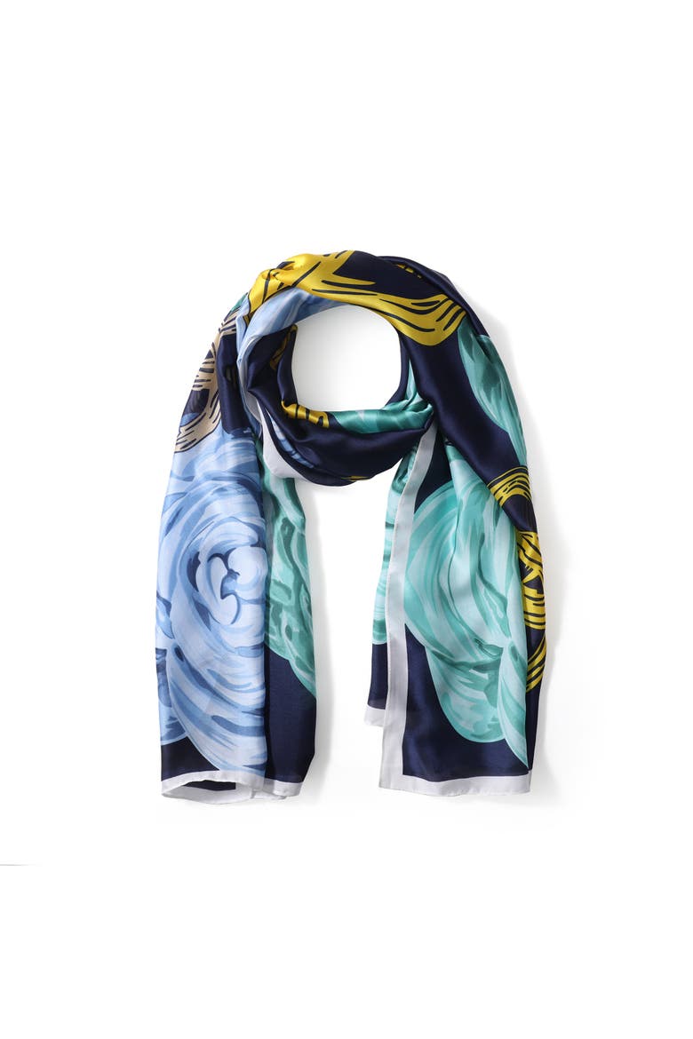 The Catherine Scarf, Main, color, Blue