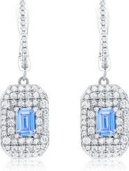 SUZY LEVIAN Cubic Zirconia Drop Earrings
