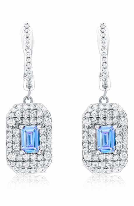 SUZY LEVIAN Cubic Zirconia Drop Earrings
