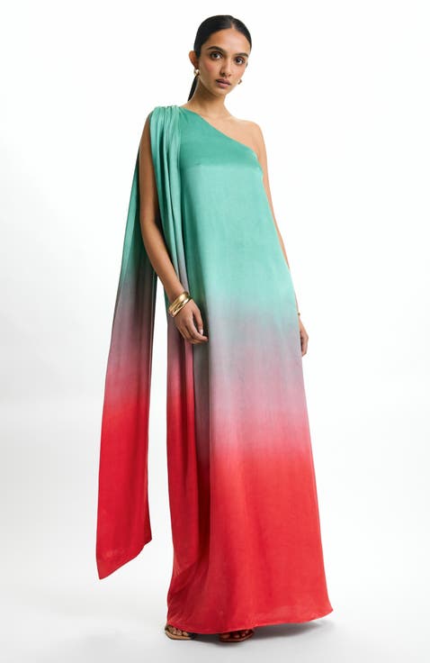 Raya Gown Fsc® Certified Viscose Ombra Popsicle