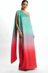 DIARRABLU Raya Gown Fsc® Certified Viscose Ombra Popsicle