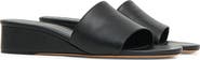 Mansur Gavriel Zeppa Leather Slide Wedge Sandal