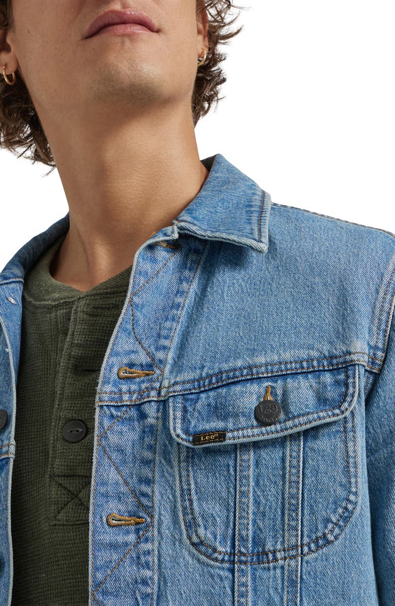 Lee Essential Relaxed Rider Denim Jacket, Alternate, color,
