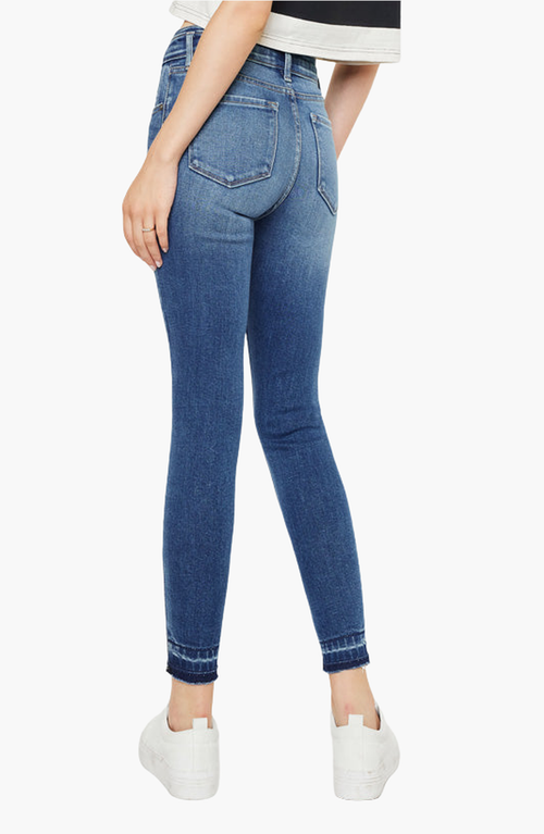 Official Kancan Usa Cleopatra High Rise Ankle Skinny Jeans In Medium Wash