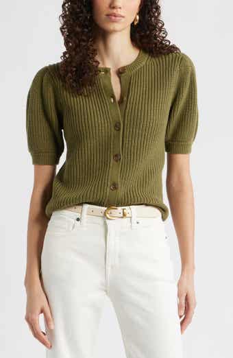 Elbow Sleeve Cardigan