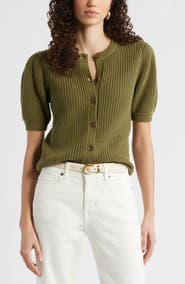 Nordstrom Elbow Sleeve Cardigan
