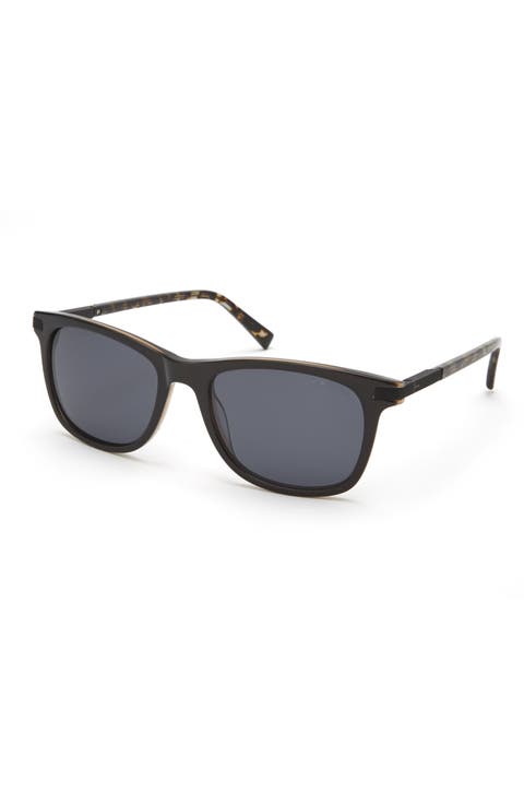 54mm Full Rim Square Sunglasses