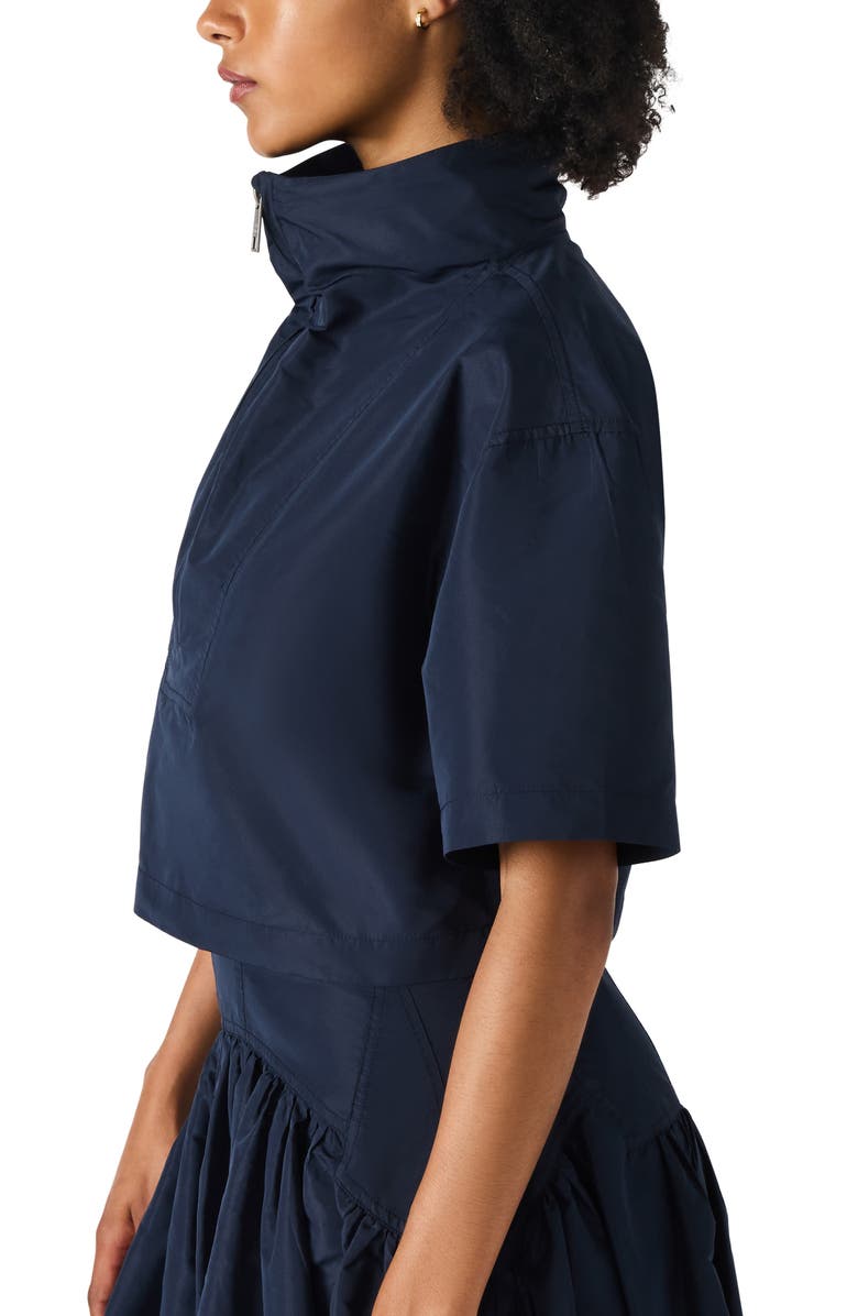 Steve Madden Henri Half Zip Top, Alternate, color, Midnight