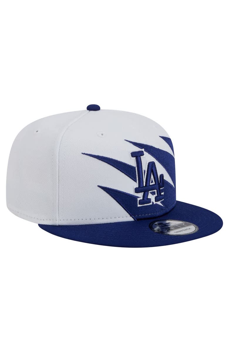 New Era Men's New Era Royal/White Los Angeles Dodgers Jagged 9FIFTY Snapback Hat, Alternate, color, Royal