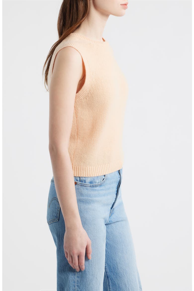 Louden Cashmere Sweater, Alternate, color, LIGHT PEACH SORBET